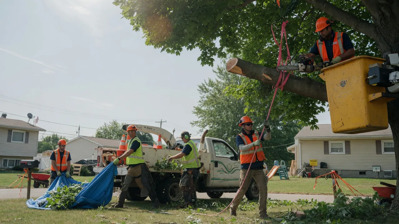 Large Tree Relocation in Bonne Terre, MO